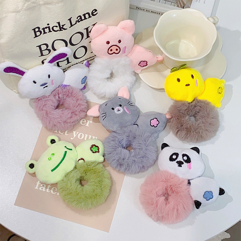 2022 új női aranyos rajzfilm állatszőr szalagok lányok gumiszalag fejfedők haj kiegészítők gyerek fejpánt díszek ajándék