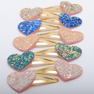 8/ 10 kom./ lot Nove pozlaćene kopče za kosu za djevojčice Dječje svjetlucave ukosnice Zvjezdica Mickey Ukosnica s ušnom krunom Ukosnica za kosu Dječji dodaci za kosu