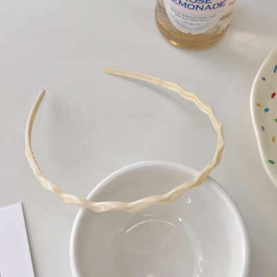 Modna jednobojna traka za kosu, slatkiši, slatke ukosnice s valovitim zubima, rođendanska zabava, bebe, dječje kopče za kosu, dodaci