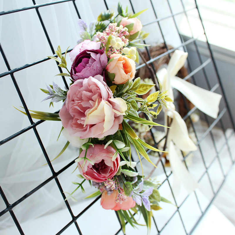 2020. Novi vjenčani vijenac Simulacija Cvijeće Pokrivalo za glavu za odrasle Traka za kosu Dodaci za kosu za pucanje