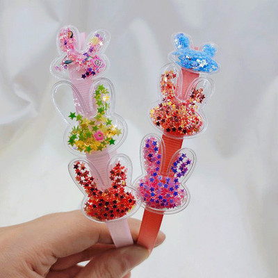 3 buc Bentite pentru fete Copii Bentite cu paiete Copii Nou ABS Trepte Dinți Benzi pentru păr Accesorii pentru păr