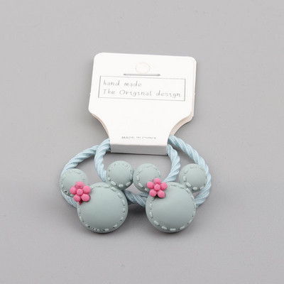 2 buc/card, frânghie pentru cap, urechi de mickey, inel de păr, banda de cauciuc pentru copii, accesorii pentru păr, frânghie elastică pentru păr, cadou de vacanță