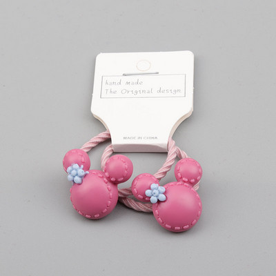 2 buc/card, frânghie pentru cap, urechi de mickey, inel de păr, banda de cauciuc pentru copii, accesorii pentru păr, frânghie elastică pentru păr, cadou de vacanță