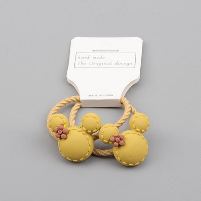 2 buc/card, frânghie pentru cap, urechi de mickey, inel de păr, banda de cauciuc pentru copii, accesorii pentru păr, frânghie elastică pentru păr, cadou de vacanță