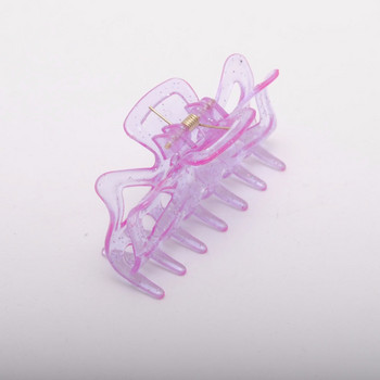 6 τεμάχια πλαστικά κλιπ για νύχια μαλλιών Γυναικεία γκλίτερ βαρέτες μαλλιών Κλιπ μαλλιών φουρκέτες Αξεσουάρ μαλλιών για γυναίκες Γυναικεία κλιπ