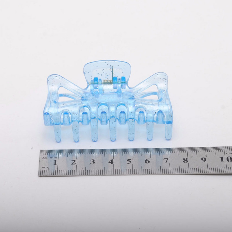 6 részes műanyag hajkapcsok női csillogó hajcsavarok hajcsatok hajtűk hajkiegészítők női bilincsek