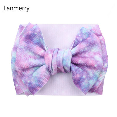 2022, nove ljetne mašne za kosu, traka za glavu za djevojčice, slatki dječji turban, 7 inčna traka za kosu s velikom mašnom, dječji modni dodaci za kosu, veleprodaja