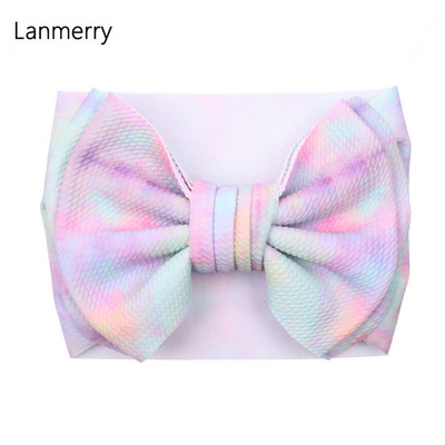 2022, nove ljetne mašne za kosu, traka za glavu za djevojčice, slatki dječji turban, 7 inčna traka za kosu s velikom mašnom, dječji modni dodaci za kosu, veleprodaja