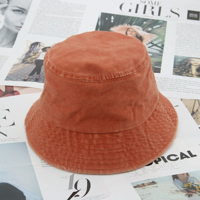 Ženski šeširi sa širokim obodom Jednobojni ljubičasto sivi narančasti Retro šeširi za sunce Mekani sklopivi Ležerni ženski šeširi za van Gorras Para Mujer