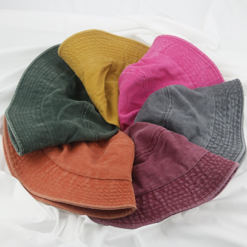 Ženski šeširi sa širokim obodom Jednobojni ljubičasto sivi narančasti Retro šeširi za sunce Mekani sklopivi Ležerni ženski šeširi za van Gorras Para Mujer