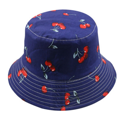 FOXMOTHER Nove jesenske mornarsko-bijele ribarske kape s uzorkom trešnje Šeširi Žene Muškarci Gorras 2021.