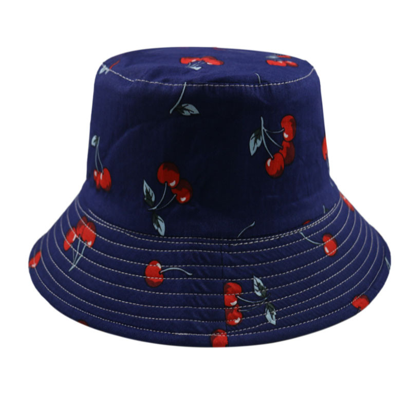 FOXMOTHER Nove jesenske mornarsko-bijele ribarske kape s uzorkom trešnje Šeširi Žene Muškarci Gorras 2021.