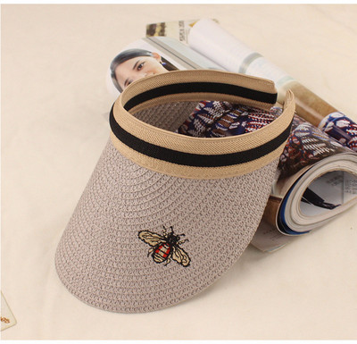 Novi ženski šeširi za sunčanje Ručno izrađeni DIY Pčele Kape sa šiltom za roditelje i dijete Ljetna kapa Ležerna kapa za sjenilo Prazan cilindar za plažu