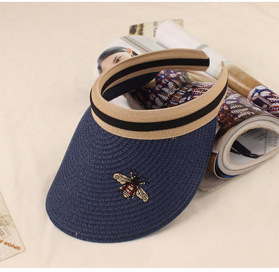 Novi ženski šeširi za sunčanje Ručno izrađeni DIY Pčele Kape sa šiltom za roditelje i dijete Ljetna kapa Ležerna kapa za sjenilo Prazan cilindar za plažu