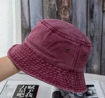 2023 Nouă pălărie pliabilă de pescar, spălat denim, pălării cu găleată, unisex, moda Bob, șapci, hip hop, bărbați, femei, șapcă cu găleată Panama, cadou