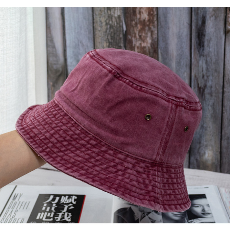 2023 Nouă pălărie pliabilă de pescar, spălat denim, pălării cu găleată, unisex, moda Bob, șapci, hip hop, bărbați, femei, șapcă cu găleată Panama, cadou