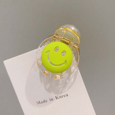 Akril Mosolygós Hajklipek Fejdísz Lófarok Tartók Haj Karmok 2023 Új stílusú gyerekek Mosolyarc Hajfogás Fejrák