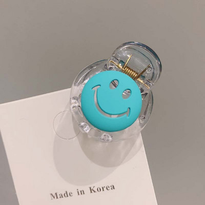 Akril Mosolygós Hajklipek Fejdísz Lófarok Tartók Haj Karmok 2023 Új stílusú gyerekek Mosolyarc Hajfogás Fejrák