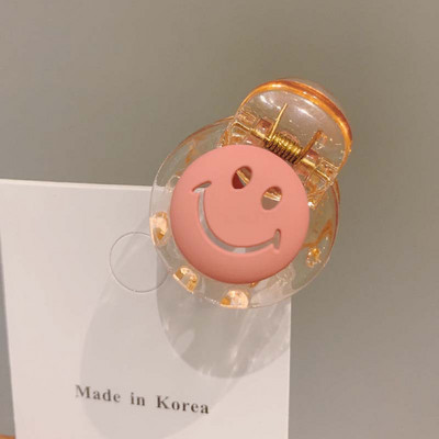 Akril Mosolygós Hajklipek Fejdísz Lófarok Tartók Haj Karmok 2023 Új stílusú gyerekek Mosolyarc Hajfogás Fejrák