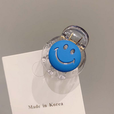 Akril Mosolygós Hajklipek Fejdísz Lófarok Tartók Haj Karmok 2023 Új stílusú gyerekek Mosolyarc Hajfogás Fejrák