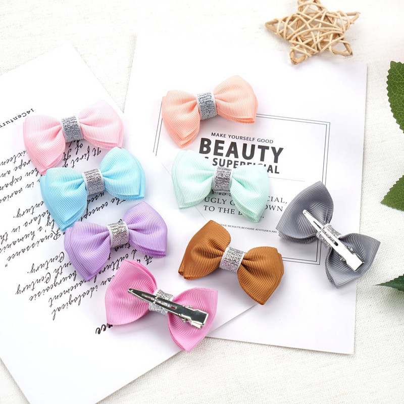 20 GAB 3 collu meiteņu matu sprādze, divslāņu zelta lentes matu sprādze meitenēm matu aksesuāri, bērnu galvassegas, matu sprādzes, vairumtirdzniecība