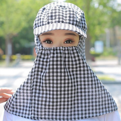 Pălărie de soare de vară pentru față și gât Protecție UV Husă de protecție Clapă pentru urechi Pălării pentru femei Pescuit în aer liber Vânătoare Drumeții Pălărie de plajă