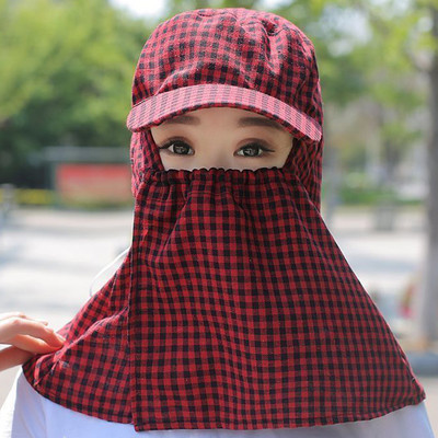 Pălărie de soare de vară pentru față și gât Protecție UV Husă de protecție Clapă pentru urechi Pălării pentru femei Pescuit în aer liber Vânătoare Drumeții Pălărie de plajă