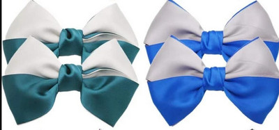 Fundițe de păr pentru fete Fundițe artizanale din pânză satinată Fundițe netede super lucioase pentru fete Accesorii de păr pentru fete de 4 in