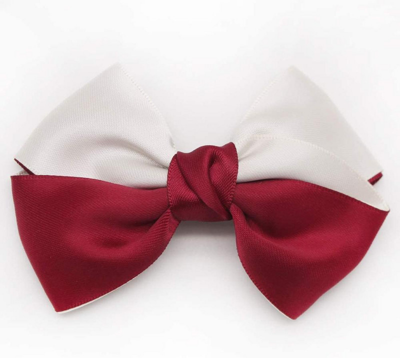 Fundițe de păr pentru fete Fundițe artizanale din pânză satinată Fundițe netede super lucioase pentru fete Accesorii de păr pentru fete de 4 in