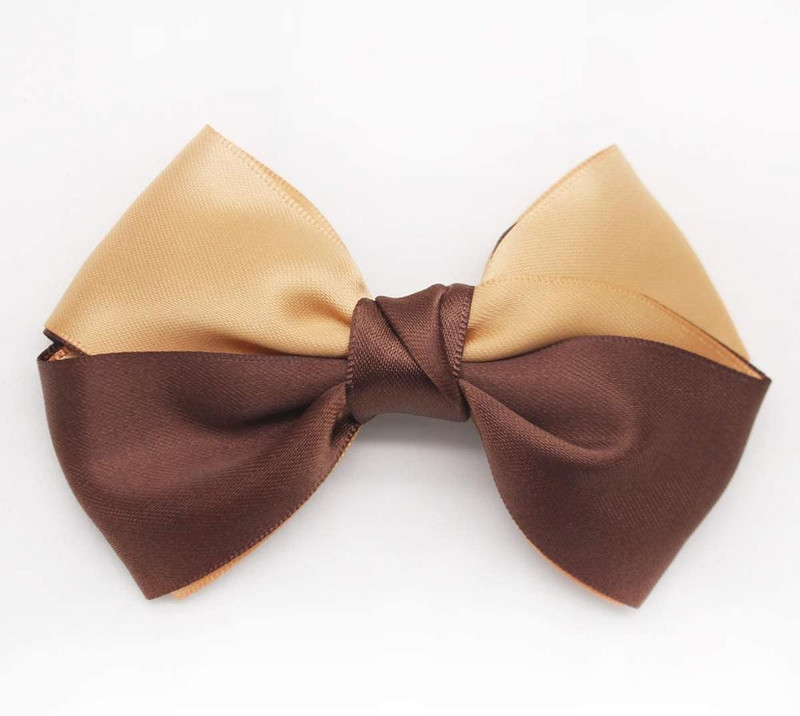 Fundițe de păr pentru fete Fundițe artizanale din pânză satinată Fundițe netede super lucioase pentru fete Accesorii de păr pentru fete de 4 in