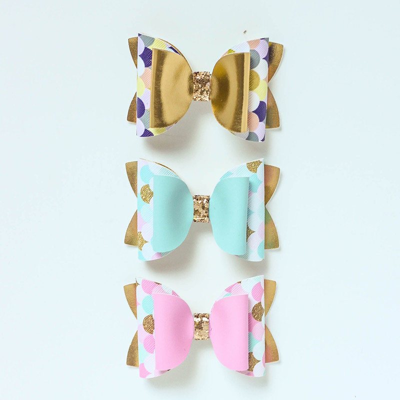 Seturi pentru fete Cântare de sirenă Fundițe Agrafe de păr Boutique Agrafe drăguțe Agrafe de zi pentru școală Accesorii pentru cap sau fără agrafă Agrafe de păr