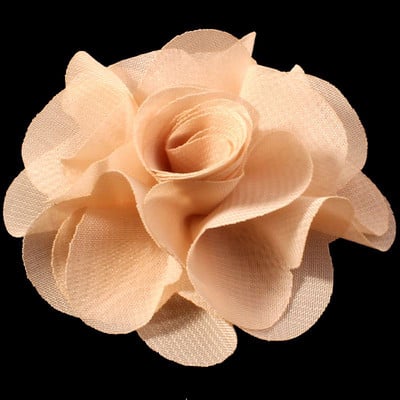 10 vnt / siunta 2,6" 20 spalvų naujagimio minkšta prašmatni šifono gėlė Vaikams Mergaičių plaukų aksesuarai Dirbtinio audinio gėlės galvos tvarsčiams