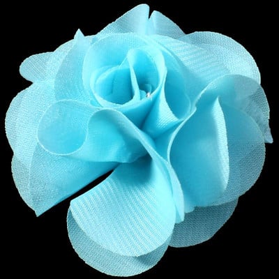 10 vnt / siunta 2,6" 20 spalvų naujagimio minkšta prašmatni šifono gėlė Vaikams Mergaičių plaukų aksesuarai Dirbtinio audinio gėlės galvos tvarsčiams