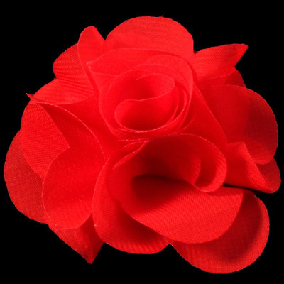 10 vnt / siunta 2,6" 20 spalvų naujagimio minkšta prašmatni šifono gėlė Vaikams Mergaičių plaukų aksesuarai Dirbtinio audinio gėlės galvos tvarsčiams