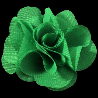 10 vnt / siunta 2,6" 20 spalvų naujagimio minkšta prašmatni šifono gėlė Vaikams Mergaičių plaukų aksesuarai Dirbtinio audinio gėlės galvos tvarsčiams