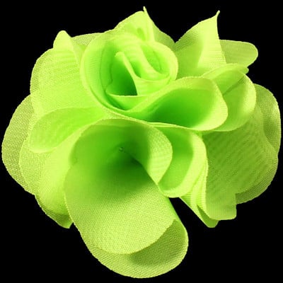 10 vnt / siunta 2,6" 20 spalvų naujagimio minkšta prašmatni šifono gėlė Vaikams Mergaičių plaukų aksesuarai Dirbtinio audinio gėlės galvos tvarsčiams