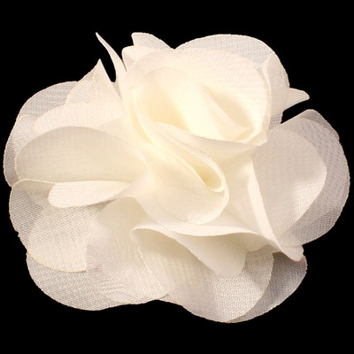 10 vnt / siunta 2,6" 20 spalvų naujagimio minkšta prašmatni šifono gėlė Vaikams Mergaičių plaukų aksesuarai Dirbtinio audinio gėlės galvos tvarsčiams