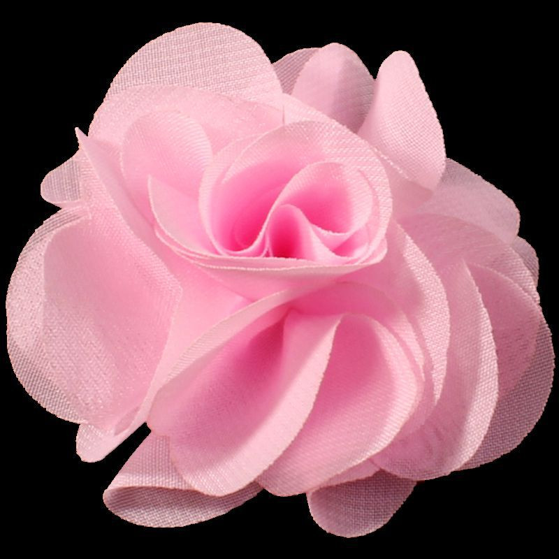 10 vnt / siunta 2,6" 20 spalvų naujagimio minkšta prašmatni šifono gėlė Vaikams Mergaičių plaukų aksesuarai Dirbtinio audinio gėlės galvos tvarsčiams