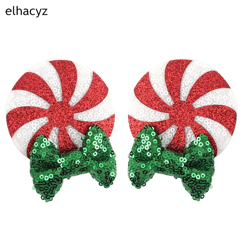 Nové 1 pár populárnych flitrovaných vlasových mašličiek s myšou do uší, sponiek na dievčatá, roztomilej motýľovej postavičky, sponky do vlasov, párty, cosplay, festival, vlasový doplnok