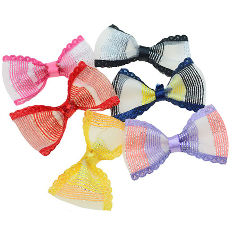 100 kom./lot Mini mala mašna s vrpcom za kućne ljubimce Mašna za kućne ljubimce SAMO MAŠNA BEZ KVAPILA DIY Vjenčani ukrasi Dodaci za kosu