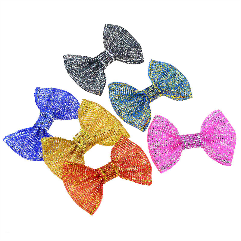 100 kom./lot Mini mala mašna s vrpcom za kućne ljubimce Mašna za kućne ljubimce SAMO MAŠNA BEZ KVAPILA DIY Vjenčani ukrasi Dodaci za kosu PB001