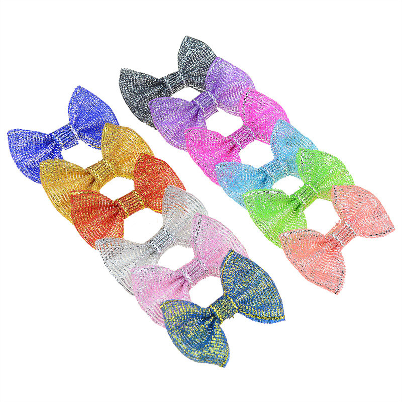 100 kom./lot Mini mala mašna s vrpcom za kućne ljubimce Mašna za kućne ljubimce SAMO MAŠNA BEZ KVAPILA DIY Vjenčani ukrasi Dodaci za kosu PB001