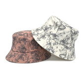 2021. Novi Tye-Die modni šešir s kantom Ženska ljetna jesen Plaža Sunčani disketni šeširi Ravne sklopive pamučne kape Ženska vanjska kapa