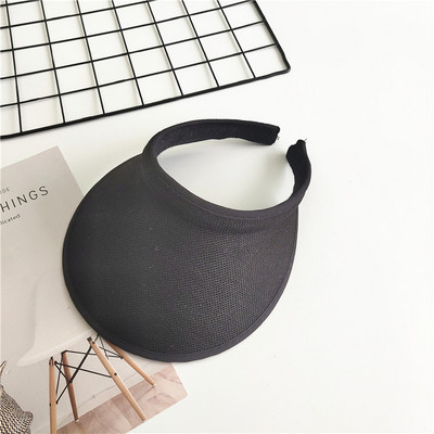 2023 noi femei cu viziere de vară pălărie pliabilă pălărie de soare cu boruri largi pălărie de plajă pălării de paie chapeau pentru plajă șapci cu protecție UV