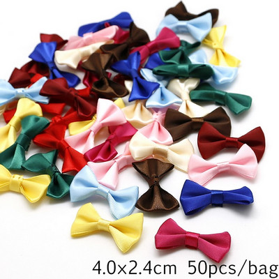 10-50gb jauktas bērnu satīna lentes svītras, lociņus matu sprādzes Aplikācijas DIY šūšana Amatniecība Kāzu tauriņš Scrapbooking Dekorācija