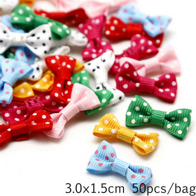 10-50gb jauktas bērnu satīna lentes svītras, lociņus matu sprādzes Aplikācijas DIY šūšana Amatniecība Kāzu tauriņš Scrapbooking Dekorācija