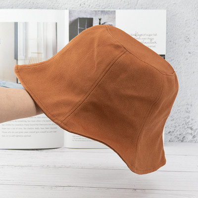 Modni pamučni šeširi Falbala Ženski panama šešir za zaštitu od sunca Ženski šešir za sunčanje Vanjski ribarski šešir Kapa za plažu Jesenski putni šešir