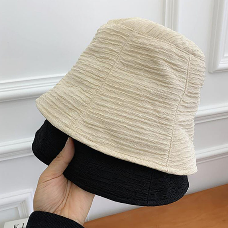 Ljetni Harajuku šešir s kantom Ženske šifonske tanke šešire s kantom za ribolov na otvorenom Panama Hip Hop kapa Ljetna za ribarska kapa