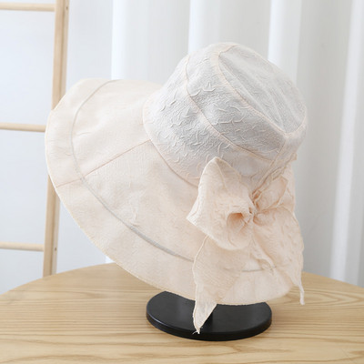 Nauja Moteriška skrybėlė nuo saulės plačių kraštų vasarinės kepurės moterims Madinga paplūdimio gatvės apsauga nuo saulės kibiro kepurė Moteriški dangteliai nuo saulės