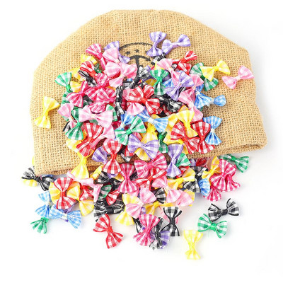 50 kom/lot vrpca s leptir-čvorom 3 cm vrpca s leptir mašnom za tortu Odjeća za kućne zabave Vjenčane dekoracije Ručno izrađeni DIY rukotvorinski dodaci